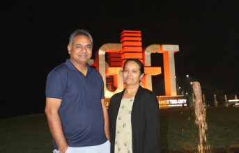  Exploring the Marvels of Gift City: A Night Vision Spectacle